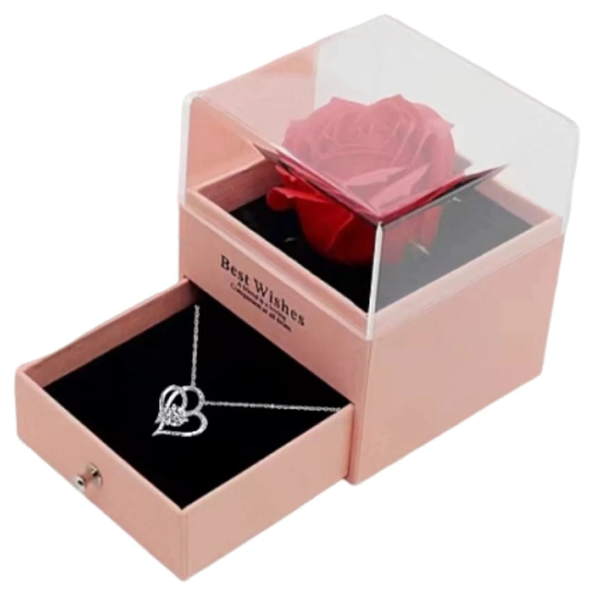 Collar con rosa
