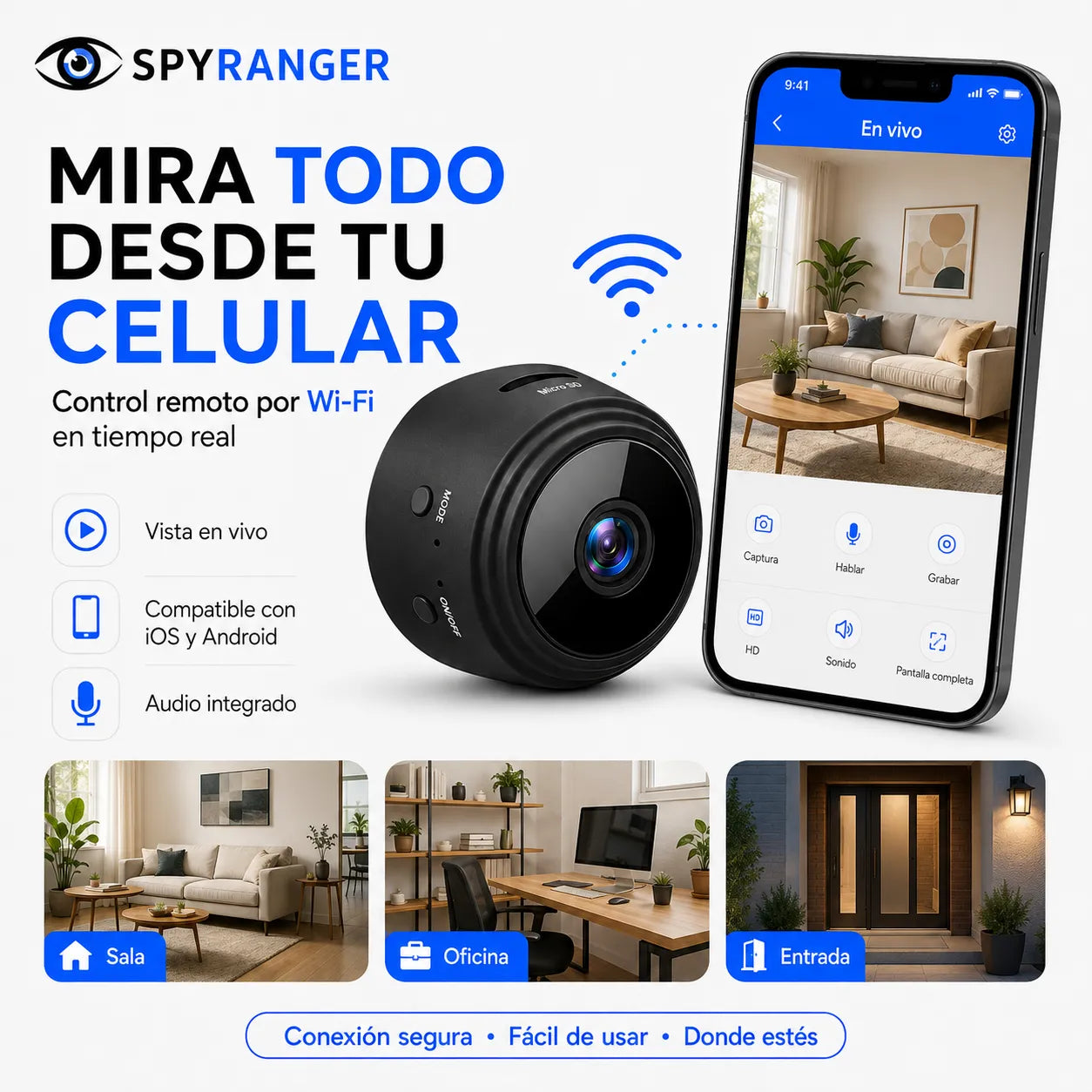 Mira todo desde tu celular con la app